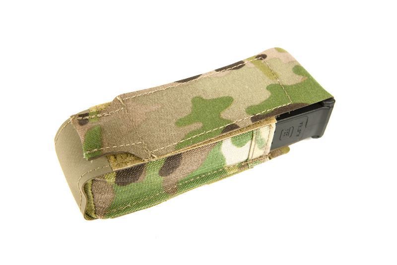 0008955 blue force gear single pistol mag pouch classic style w flap fits lights multitools multicam.jpeg