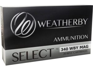 WEATHERBY 340WBY 225GR HORNADY INTERLOCK