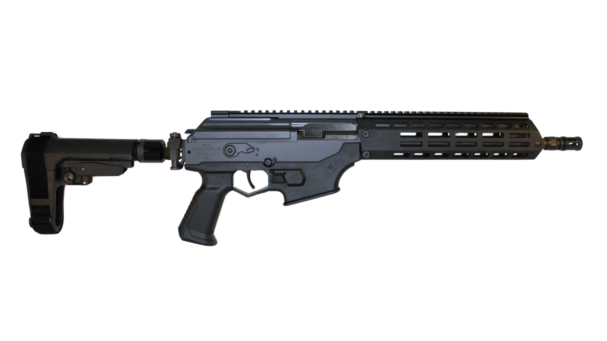 Galil ACE Pistol GEN II w/ Side Folding Stabilizer Brace LE
