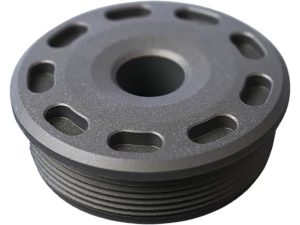 SILENCERCO BRAVO FRONT CAP TI 7.62MM BLK
