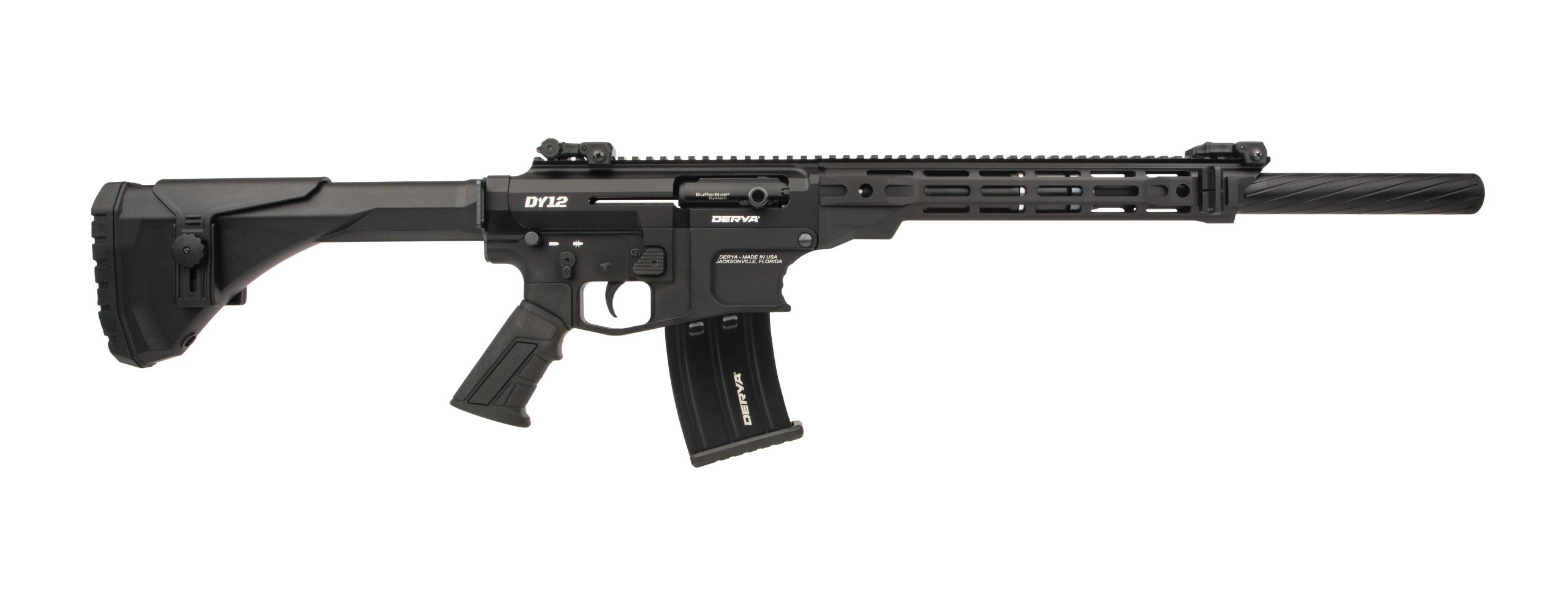 DERYA ARMS DY12 12/20 BL/SY 3" 5+1 CA