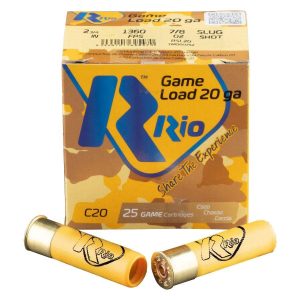 Https3A2F2Fmedia.chattanoogashooting.com2Fimages2Fproduct2FRORSL202Fhigh velocity 20 ga slug shell rio royal star 25 count.jpg