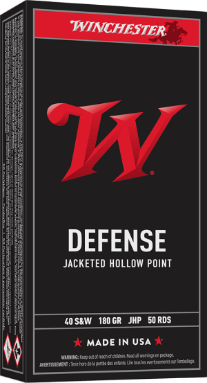 40 S&W 180GR JHP BRASS 50RD BOX