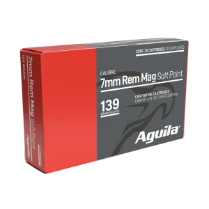 AGUILA 7MM REM MAG 139GR INTERLOCK BTSP 20RD BX 10 BOXES PER CASE