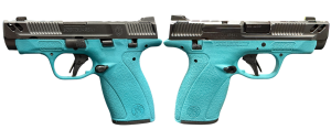 SMITH & WESSON PC BODYGUARD 2.0 CARRY COMP AZTEC TEAL FRM 380ACP PISTOL 3.1" M.S  1-10RD, 1-12RD MAG