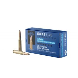 PPU 6.5X54 MANN SHOENAUER SPRN 156G 20RD BOX 10 BOXES PER CASE