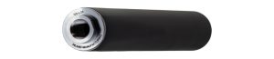 INLAND I-CAN II 7.5" Stainless Steel Black Ceramic .45 (5/8x24) Suppressor, 5/8x24 direct thread bas