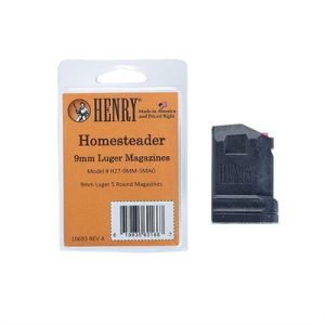 HOMESTEADER 9MM LUGER 5 ROUND MAGAZINE BLACK