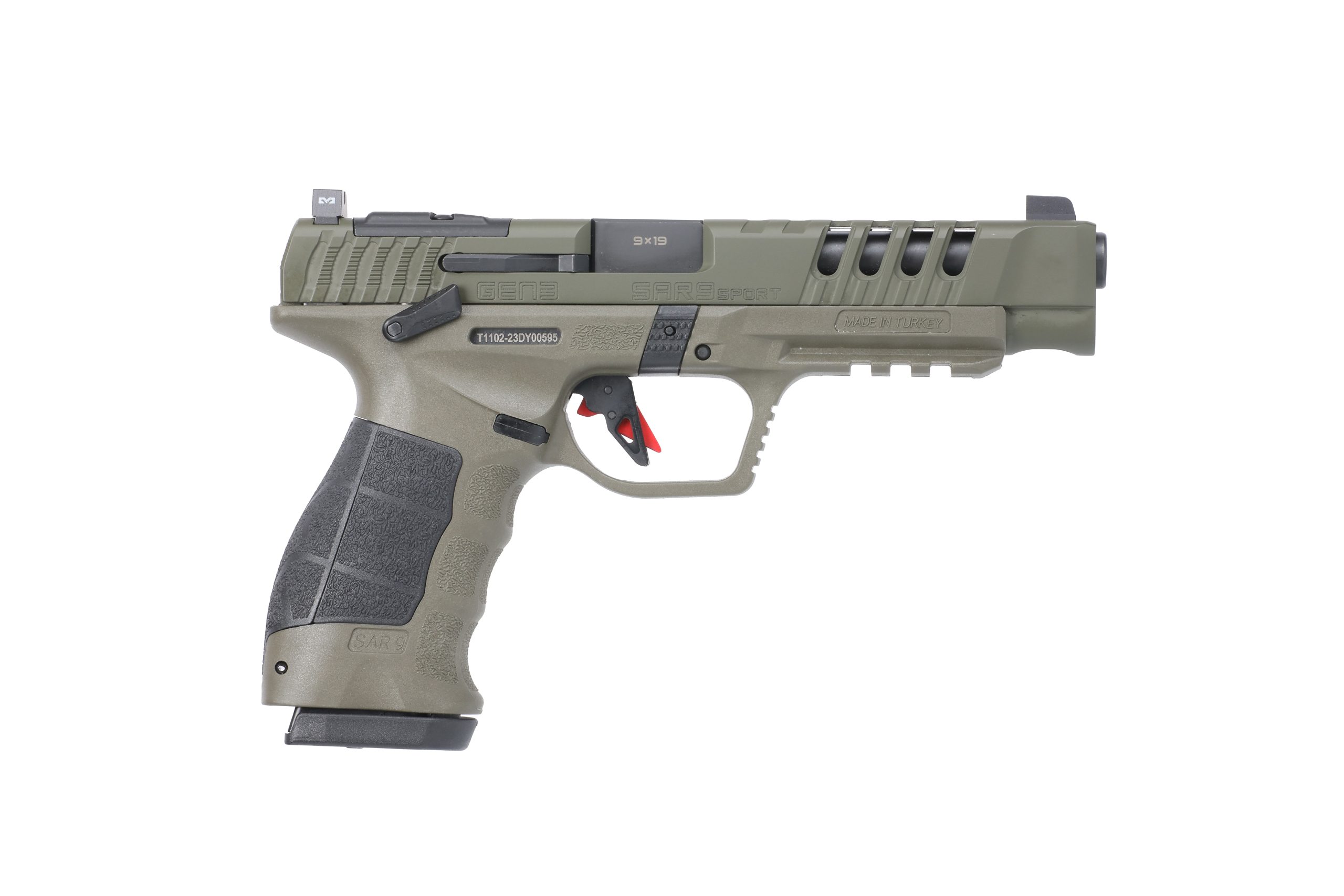 SAR FIREARMS SAR9 SPORT GEN3 9MM ODG 5.2" #