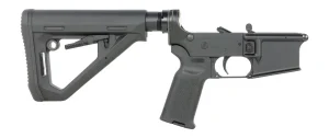RUGER AR 5.56 COMPLETE LOWER, MAGPUL K2 & DT COLLAPISBLE STOCK