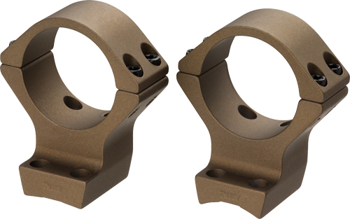 BROWNING X-LOCK MOUNTS 1" MED - 2PC BURNT BRONZE FOR X-BOLT