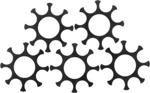 S&W 357 MOON CLIPS 8RD 5 PACK