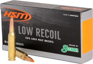 HSM LOW RECOIL 30-06 150GR SP - 20RD 20BX/CS