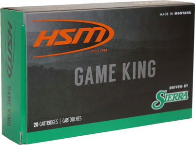 HSM 7MM RUM 160GR SBT - GAME KING 20RD 20BX/CS