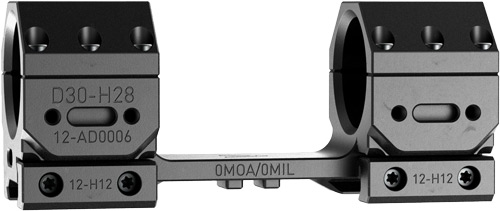 AUDERE SCOPE MOUNT ADVERSUS - 30MM LOW BLACK - Image 2