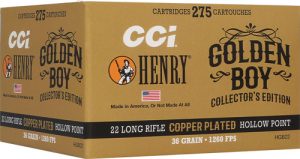 CCI HENRY GOLDEN BOY EDITION - 36GR CPHP 1260FPS 275RD 10BX/C