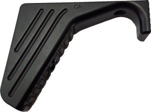 COMSTOCK ANGLED GRIP WITH - INTEGRATED HANDSTOP ALUMINUM<