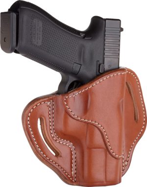 1791 BH2.3 BELT HOLTR OWB MULT - FIT RH 1911 5" W/ RAILS BROWN
