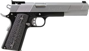 IVER JOHNSON EAGLE XL 2-TONE - 10MM 6" ADJ 8RD M.CHROME SLIDE