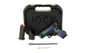 GLOCK 43X 9MM 15RD FS PEACOCK