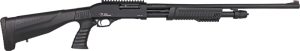 IVER JOHNSON PUMP 20GA 3" - 24" PISTOL GRIP BLACK SYNTH.