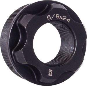 RUGGED SUPPRESSORS FIXED MOUNT - OBSIDIAN M18X1