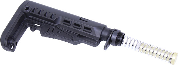 GUNTEC MULTI CAL COLLAPSIBLE - STOCK SET BLACK