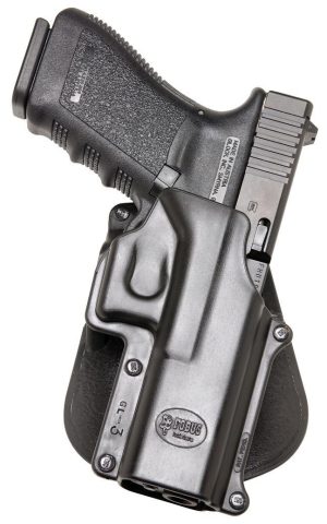 Fobus Standard Paddle Holster for Glock 20|Glock 21|Glock 37|Glock 38 Black Right Hand
