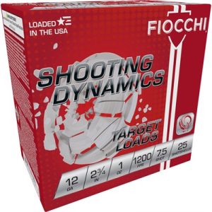 SHOOTING DYNAMICS 12 GAUGE 2-3/4'' 1 OZ #7.5 SHOT 25/BOX