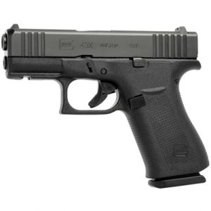 43X 9MM LUGER 3.39''BBL (2)15RD MAGS W/FRONT RAILS BLACK US