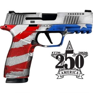 P365 XMACRO 9MM 3.7''(2)17RD MAGS 250TH ANNIVERSARY FREEDOM