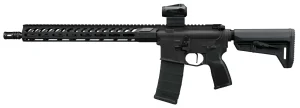 SIG SAUER M400 FORGE 5.56 RIFLE 16.5" BBL, BLACK, ROMEO MSR G2, TELESTOCK 1-30RD MAG